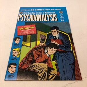 Psychoanalysis No 2 EC Comics People Searching for Peace‎ of Mind Reprint 1999
